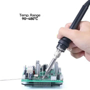 Digital Electric Soldering Iron Kit with Helping Hands (different plug type available) by Habicare