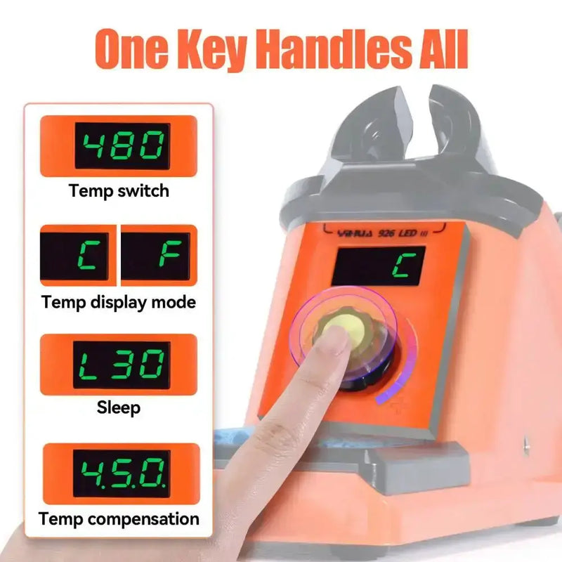 Digital Electric Soldering Iron Kit with Helping Hands (different plug type available) by Habicare