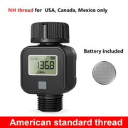 Digital LCD Water Flow Meter for Garden Irrigation (2 models available) by Habicare