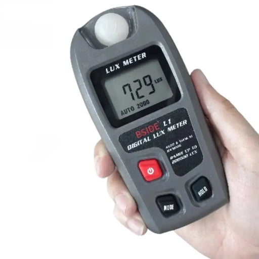 Digital Lux Meter 0–200,000 Lux Light Tester by Habicare