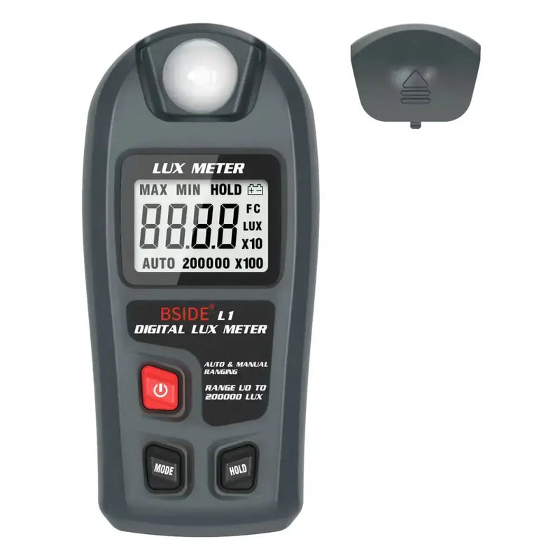 Digital Lux Meter 0–200,000 Lux Light Tester by Habicare