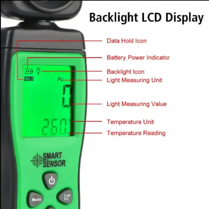 Digital Lux Meter by Habicare