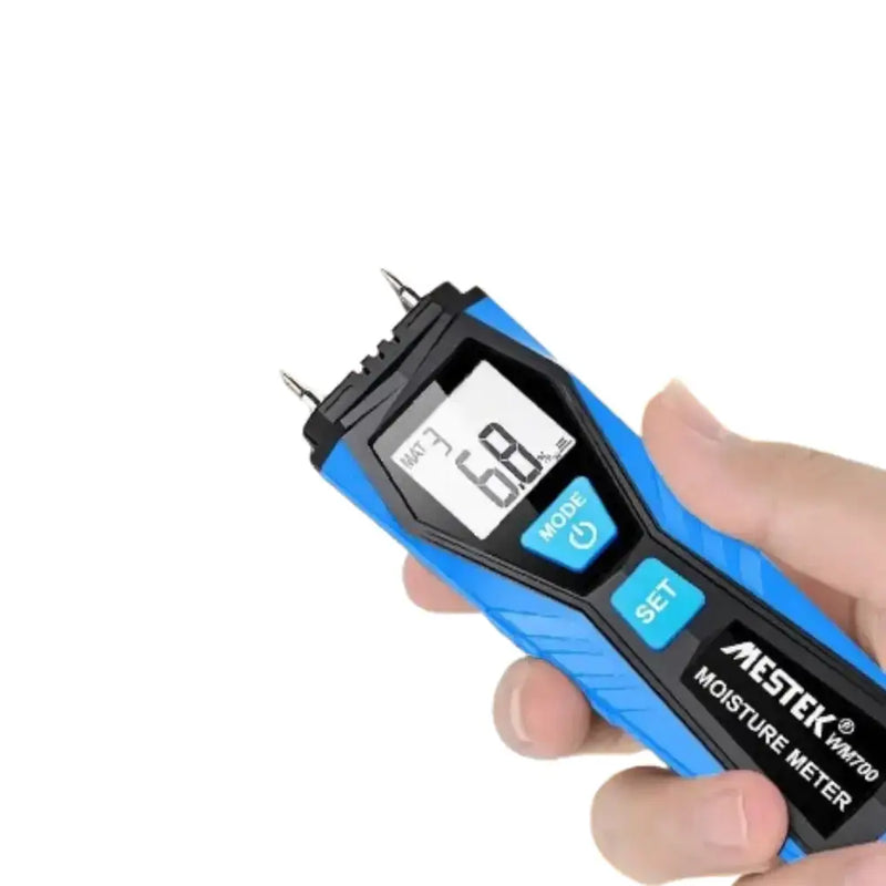Digital Moisture Meter for Wood, Concrete, Cement & Brick by Habicare