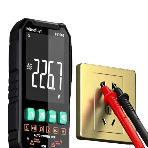 Digital Multimeter 600V AC/DC True RMS Auto-Range Tester (2 models available) by Habicare