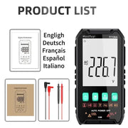 Digital Multimeter 600V AC/DC True RMS Auto-Range Tester (2 models available) by Habicare