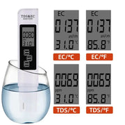 Digital pH & TDS/EC Water Quality Tester by Habicare