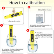 Digital pH & TDS/EC Water Quality Tester by Habicare