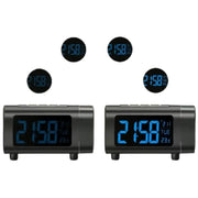 Digital Projection Alarm Clock Radio by Habicare