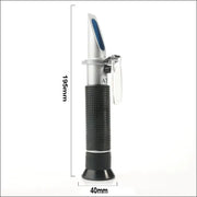 Digital Refractometer 0–80% Brix/Alcohol/Glycol Portable Handheld ATC Meter by Habicare