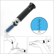 Digital Refractometer 0–80% Brix/Alcohol/Glycol Portable Handheld ATC Meter by Habicare
