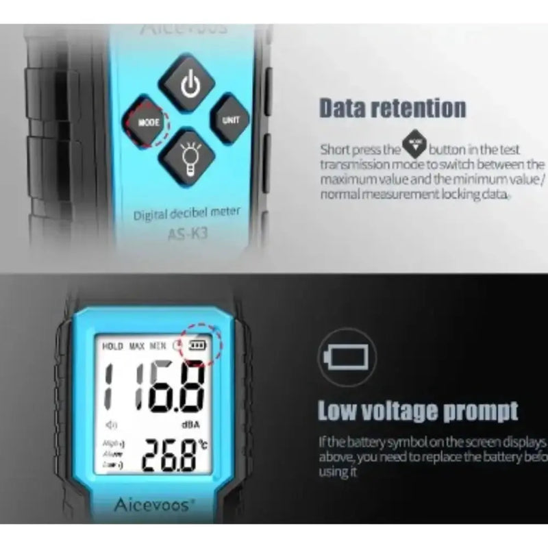 Digital Sound Level Meter by Habicare