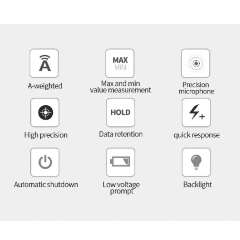 Digital Sound Level Meter by Habicare