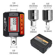 Habicare HBC Digital Torque Adapter 1/2″ Drive with 3/8″ & 1/4″ Adapters Digital Torque Adapter 1/2″ Drive with 3/8″ & 1/4″ Adapters