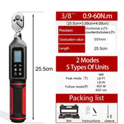 Habicare HBC Digital Torque Wrench 0.15–100 N·m with LED & Buzzer Alerts (different models available) Digital Torque Wrench 0.15–100 N·m with LED & Buzzer Alerts (different models available)