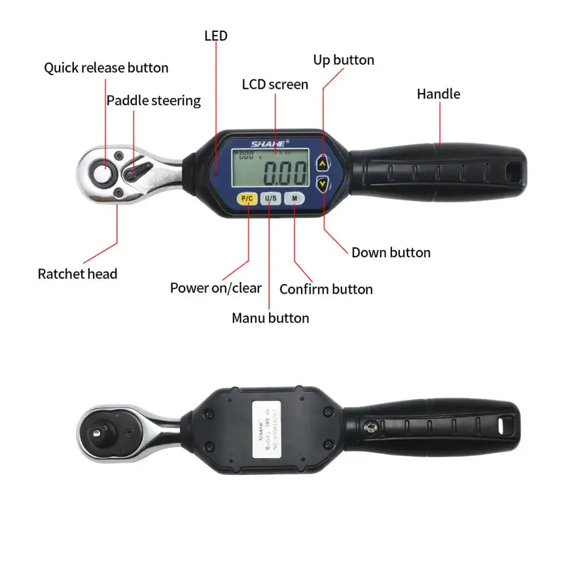 Habicare HBC Digital Torque Wrench (1/4″, 3/8″, 1/2″) (different models available) Digital Torque Wrench (1/4″, 3/8″, 1/2″) (different models available)