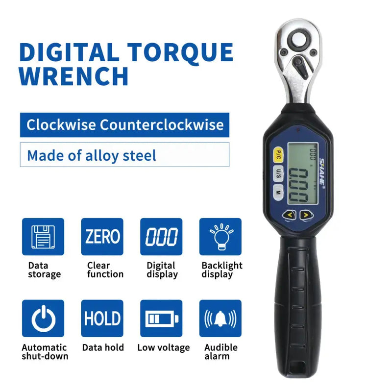Habicare HBC Digital Torque Wrench (1/4″, 3/8″, 1/2″) (different models available) Digital Torque Wrench (1/4″, 3/8″, 1/2″) (different models available)
