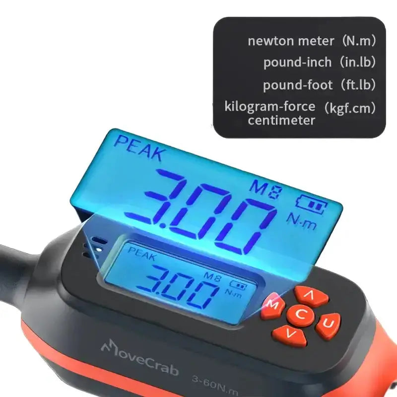 Habicare HBC Digital Torque Wrench 1.5–340 N·m (±2% Accuracy) (different models available) Digital Torque Wrench 1.5–340 N·m (±2% Accuracy) (different models available)