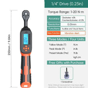 Habicare HBC Digital Torque Wrench 1.5–340 N·m (±2% Accuracy) (different models available) Digital Torque Wrench 1.5–340 N·m (±2% Accuracy) (different models available)