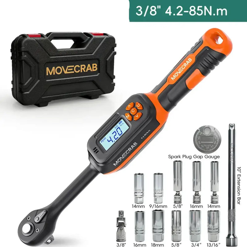 Habicare HBC Digital Torque Wrench 1.5–340 N·m (±2% Accuracy) (different models available) Digital Torque Wrench 1.5–340 N·m (±2% Accuracy) (different models available)