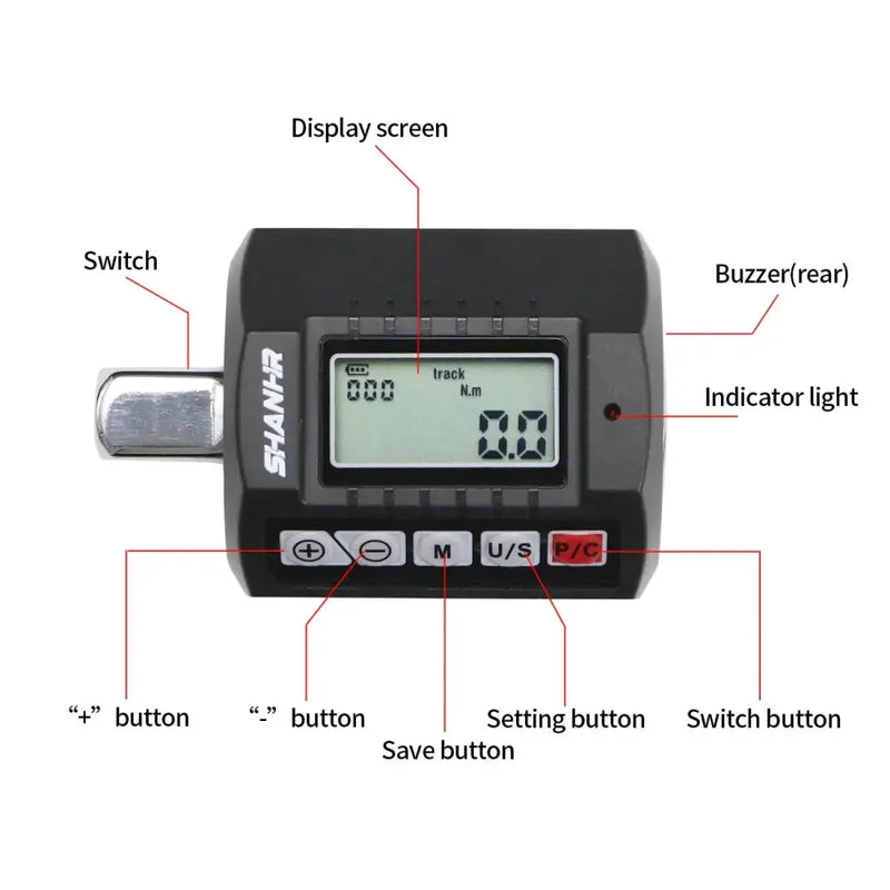 Habicare HBC Digital Torque Wrench Adapter Set (1/2″ to 3/8″ & 1/4″) (different models available) Digital Torque Wrench Adapter Set (1/2″ to 3/8″ & 1/4″) (different models available)