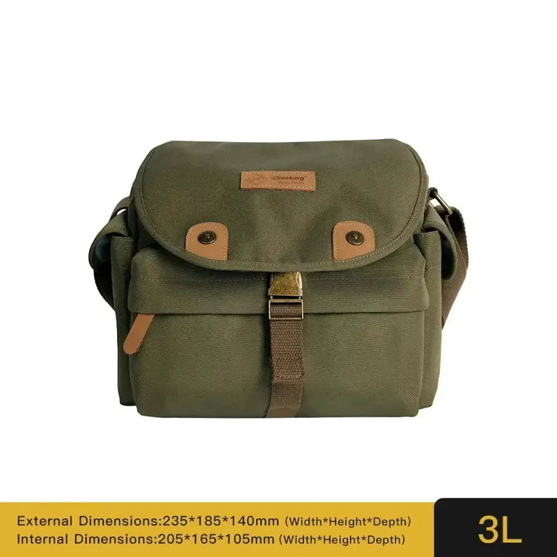 Habicare Vintage Camera Sling Bag For DSLR Mirrorless With Tripod Strap Luggage Sleeve Vintage Camera Sling Bag For DSLR And Mirrorless Tripod