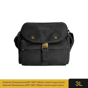 Habicare Vintage Camera Sling Bag For DSLR Mirrorless With Tripod Strap Luggage Sleeve Vintage Camera Sling Bag For DSLR And Mirrorless Tripod