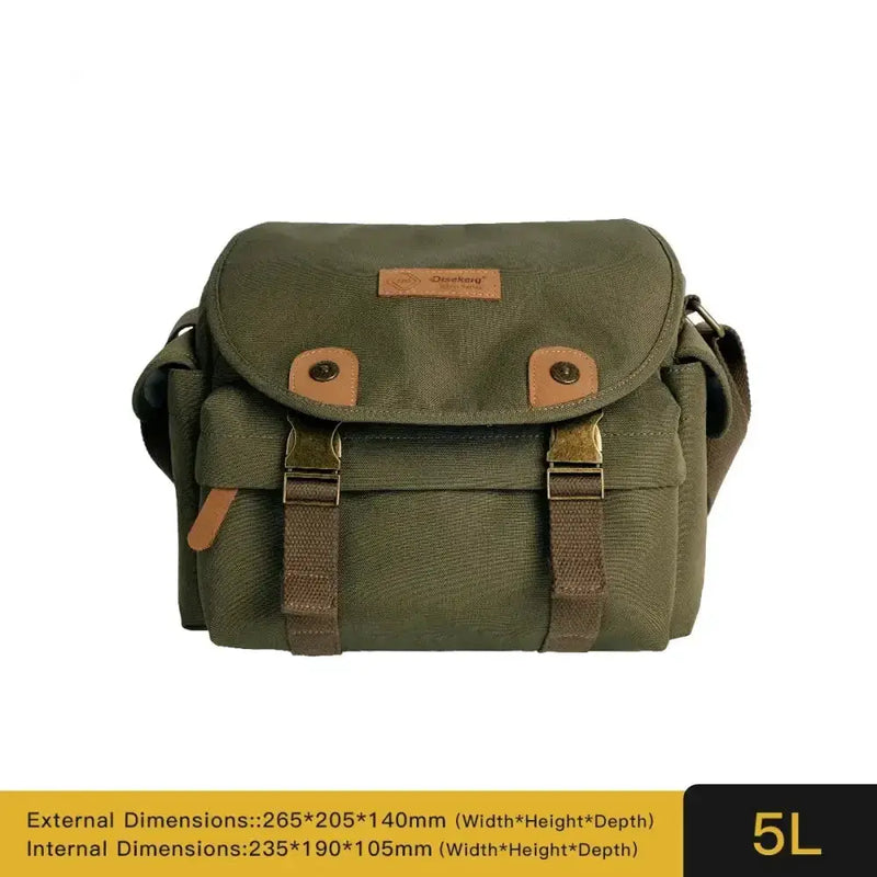 Habicare Vintage Camera Sling Bag For DSLR Mirrorless With Tripod Strap Luggage Sleeve Vintage Camera Sling Bag For DSLR And Mirrorless Tripod