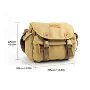 Habicare Vintage Camera Sling Bag For DSLR Mirrorless With Tripod Strap Luggage Sleeve Vintage Camera Sling Bag For DSLR And Mirrorless Tripod