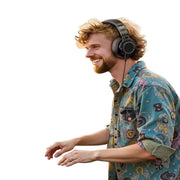 DJ Wired Studio Headphones – Over-Ear by Habicare