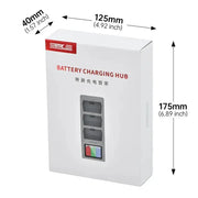 DJI Mini 5 Pro 3-Battery Fast Charger by Habicare