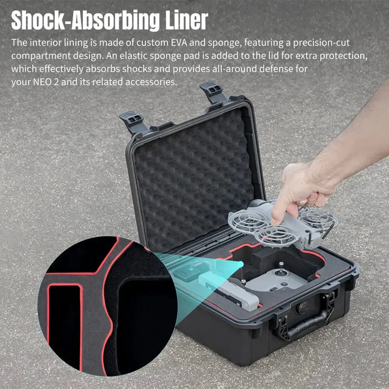 DJI Neo 2 Carrying Case with RC-N2 Controller by Habicare