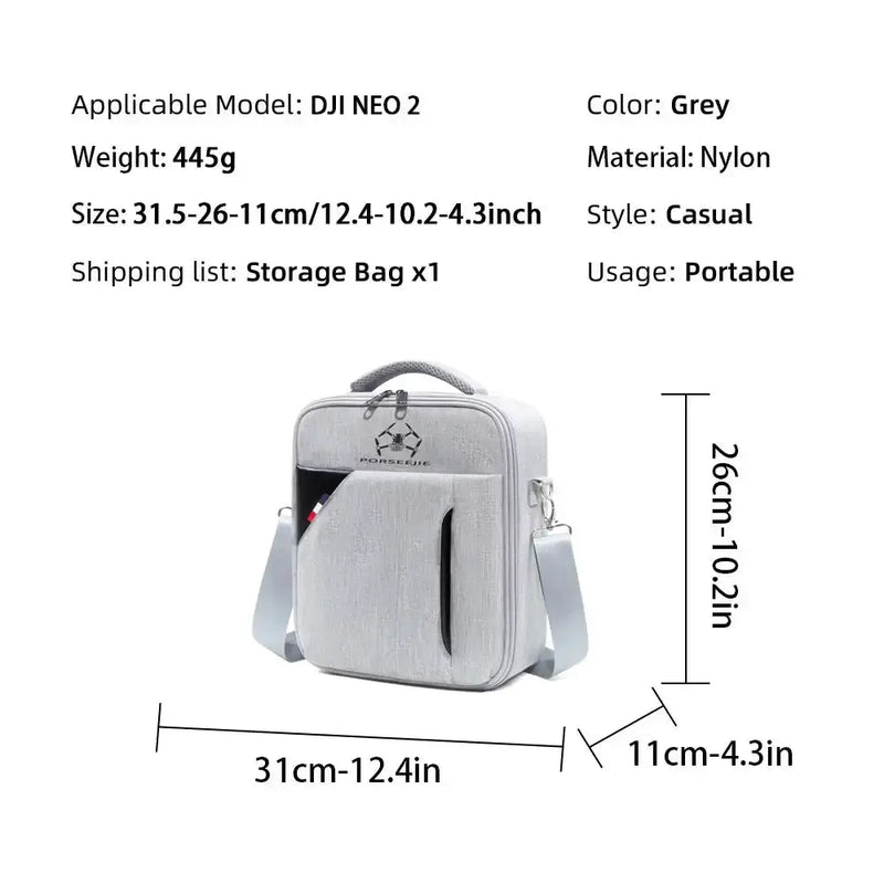 DJI NEO 2 Storage Bag for Drone & Accessories by Habicare