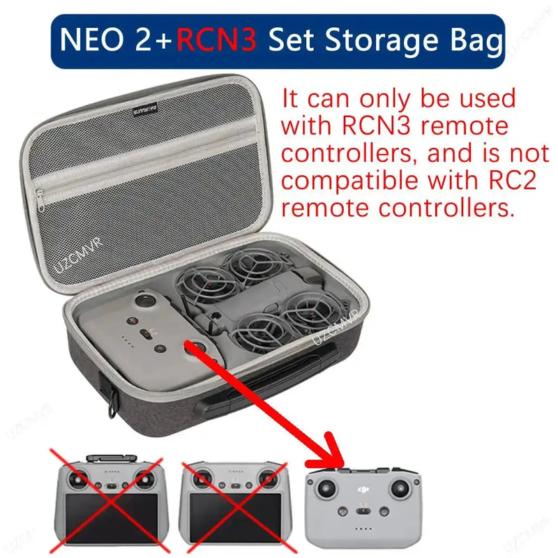 DJI NEO 2 Storage Travel Bag (different models available) by Habicare
