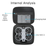 DJI Neo 2 Waterproof Carrying Handbag (Black & Grey) by Habicare