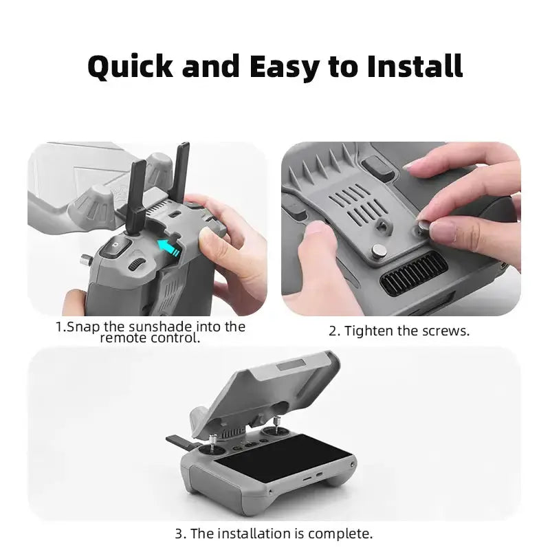 DJI RC 2 Full Screen Sunshade Protector by Habicare