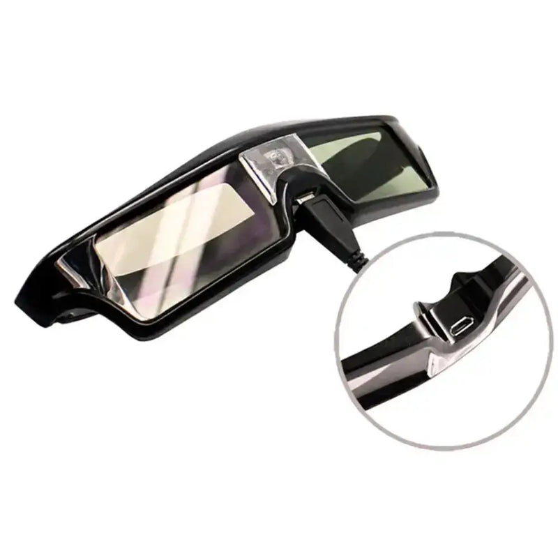 DLP Active Shutter 3D Glasses for Projectors by Habicare