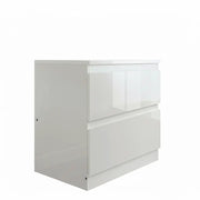'Monaco' White Bedside Table by sue-e furniture