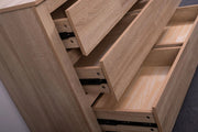 'Byron' Light Oak Low Boy by sue-e furniture