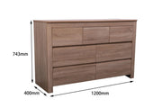 'Byron' Light Oak Low Boy by sue-e furniture