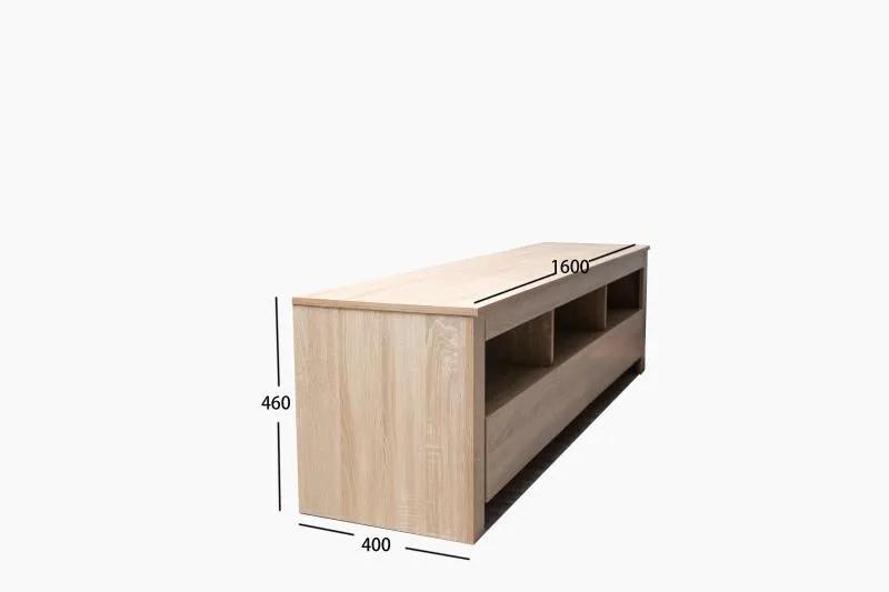 'Sintra' Light Oak Entertainment Unit by sue-e furniture