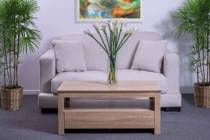 'Sintra' Light Oak Coffee Table by sue-e furniture
