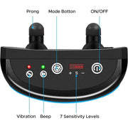 techplus Dog Anti Barking Collar Beeping Chargeable Dog Training Device (Blue) Dog Anti Barking Collar Beeping Chargeable Dog Training Device (Blu...