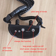 Dog Anti Barking Collar Beeping Chargeable Dog Training Device (Blue) by techplus