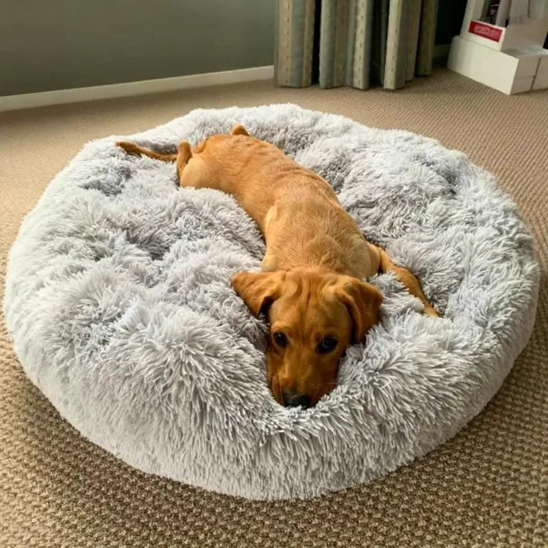 The Brooklyn Dog Beds Brooklyn® Deep Sleep Pet Bed Brooklyn Deep Sleep Calming Donut Dog Bed