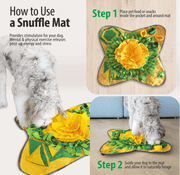 g8buynz g8buynz Dog Snuffle Mat Slow Feeder Food Puzzles Treat Dispenser Stress Relief Dog Snuffle Mat Slow Feeder Food Puzzles Treat Dispenser Stress Relief