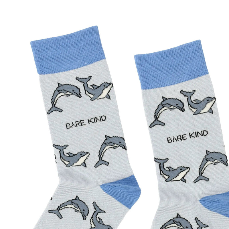 Barekind NZ Socks Save the Dolphin Bamboo Socks Save the Dolphin Bamboo Socks