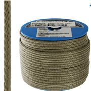 Winchline UHM12-6mmx Meter- RBRS06WAMR braided rope on spool with high strength and low stretch features.