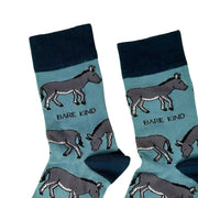 Save the Donkeys Bamboo Socks by Barekind NZ
