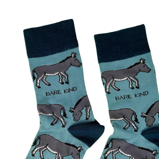 Save the Donkeys Bamboo Socks by Barekind NZ