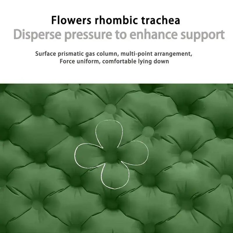 Double Inflatable Camping Mattress (available in 7 colours) by Habicare